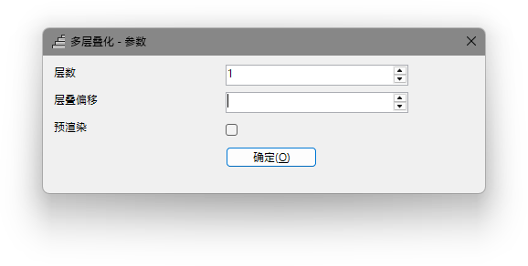 多层叠化